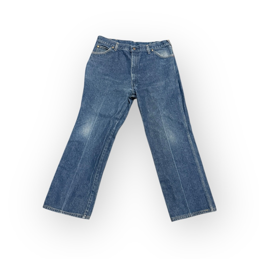 Vintage 80s Levi's Men's 557 For Cowboys Dark Denim Jeans Made In USA Sz 38x31​​